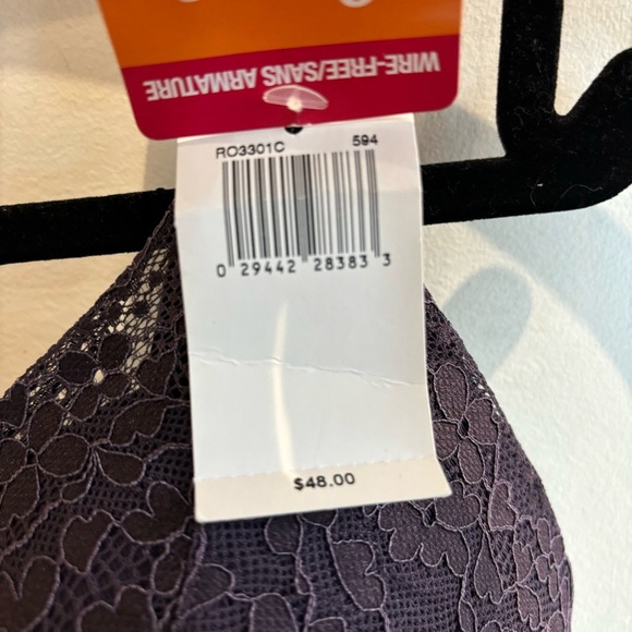 WONDERBRA Sz 36DD Lace Escape No Dig In Comfort Band No Underwire Padded Bra NEW - Picture 7 of 11